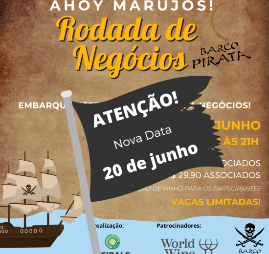 Rodada de Negócios - Barco Pirata