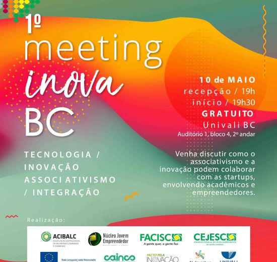 1º Meeting Inova irá discutir empreendedorismo inovador em Balneário Camboriú