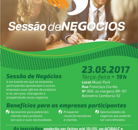 48ª edição do Encontro de Negócios da Acibalc reúne 100 empresários da região dia 23