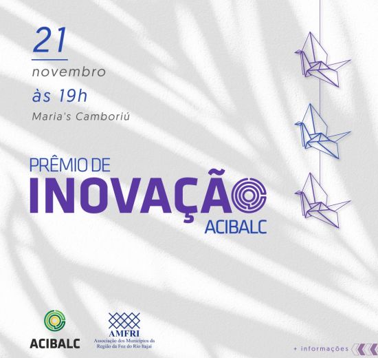 Acibalc divulga finalistas do Prêmio de Inovação 2019