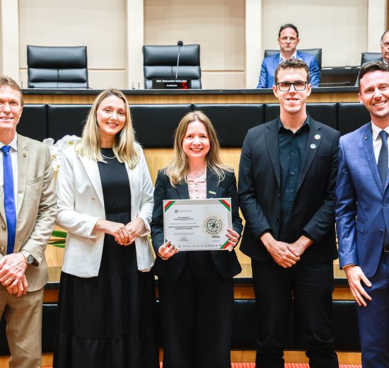 ACIBALC é certificada pela ALESC por práticas de responsabilidade social