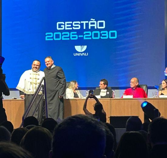 ACIBALC presente na cerimônia de posse do novo reitor da Univali