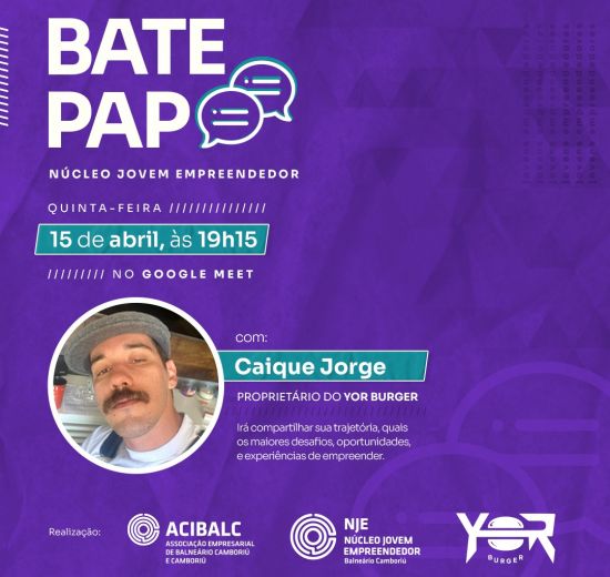 Acibalc promove bate-papo para compartilhar vivências do empreendedorismo jovem