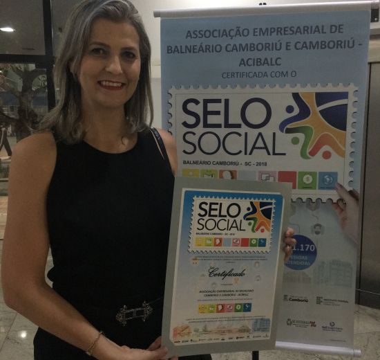 Acibalc recebe certificação do Selo Social por dez projetos desenvolvidos para Balneário Camboriú e Camboriú