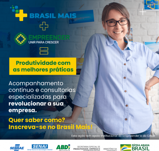 Inscrições abertas para o Brasil Mais, novo programa do Governo Federal