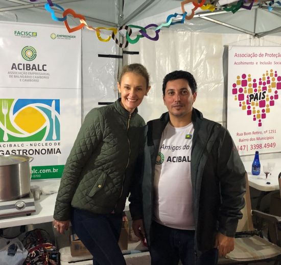 Núcleo de Gastronomia da Acibalc participa de Festa do Bom Sucesso 