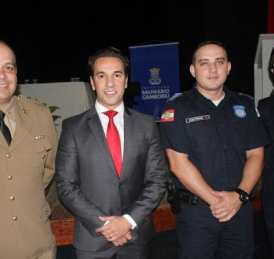 Presidente da Acibalc participa de evento de posse do novo Secretário de Segurança de Balneário