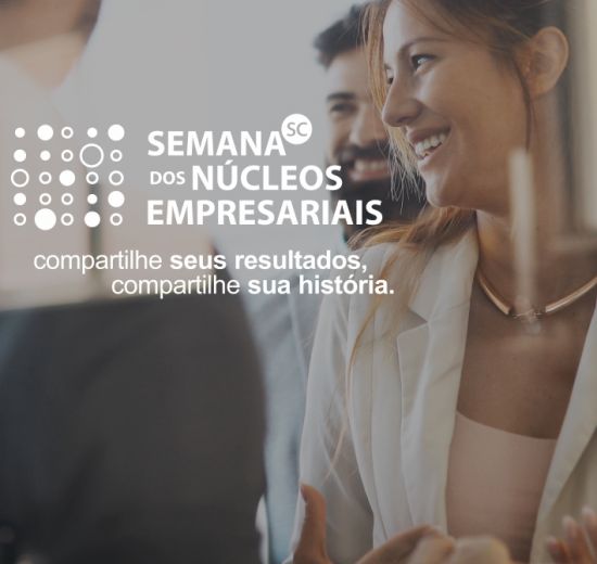 Semana dos núcleos contará com palestras, talk show e workshop em Balneário Camboriú
