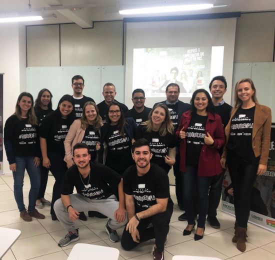 Voluntárias do Numea e do Núcleo Jovem da Acibalc participam de treinamento do Geração Empreendedora 